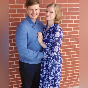 Midi-length MICHAEL Michael Kors Wrap Dress with Long Sleeves